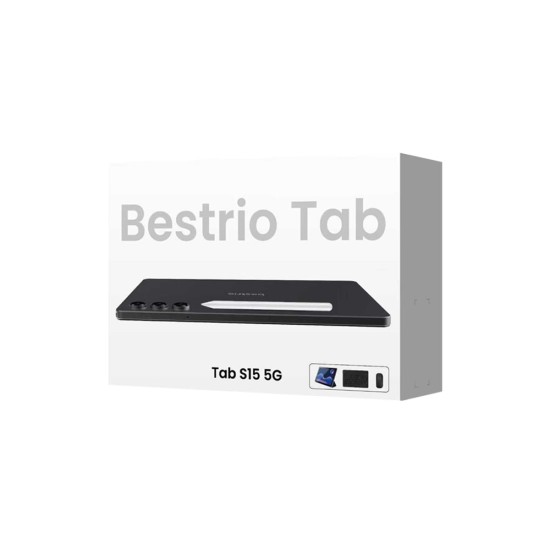 Tablet Bestrio S15 5G 8GB/512GB Dual Sim 10,1" Cinza